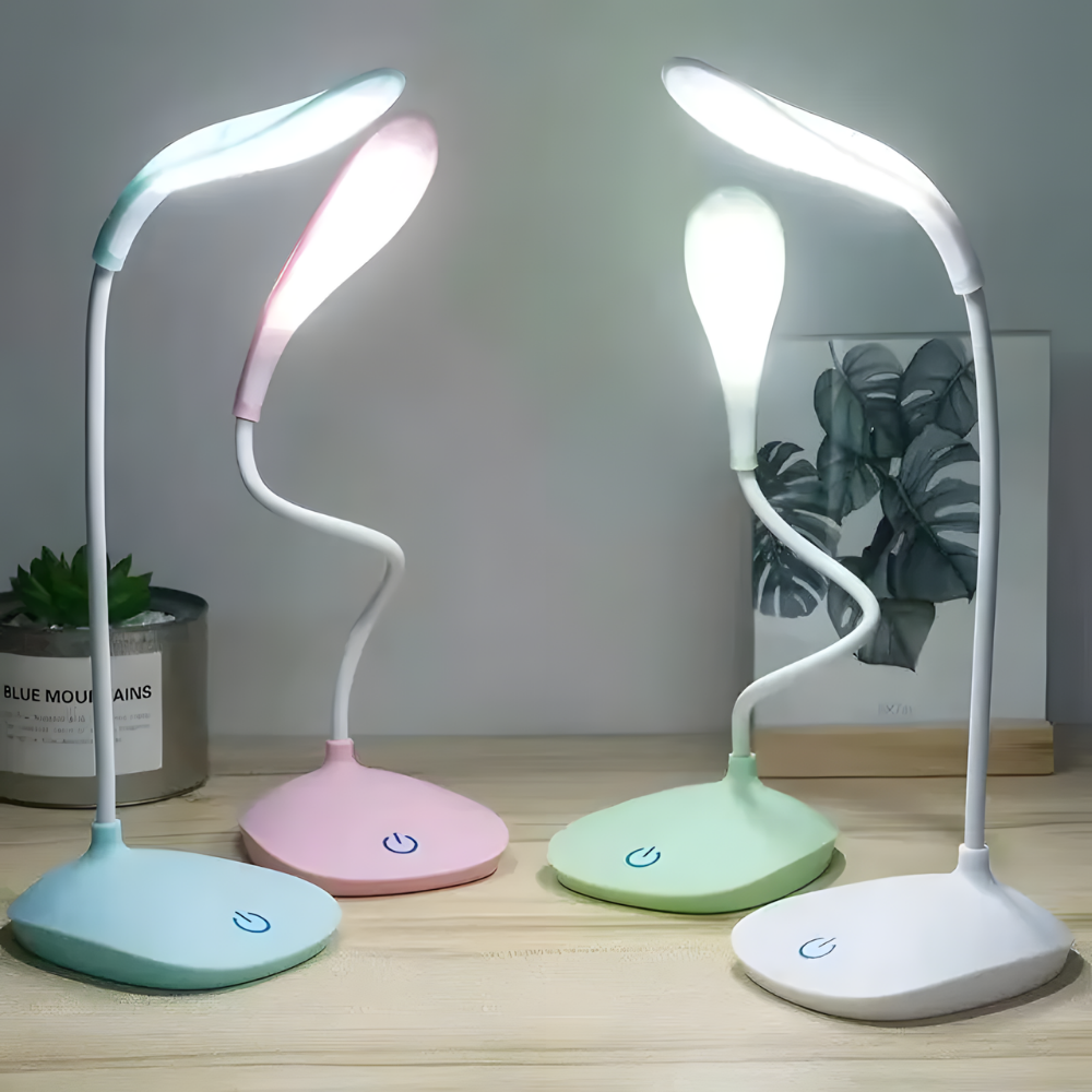 Lampe de bureau LED tactile rechargeable – STUDYA