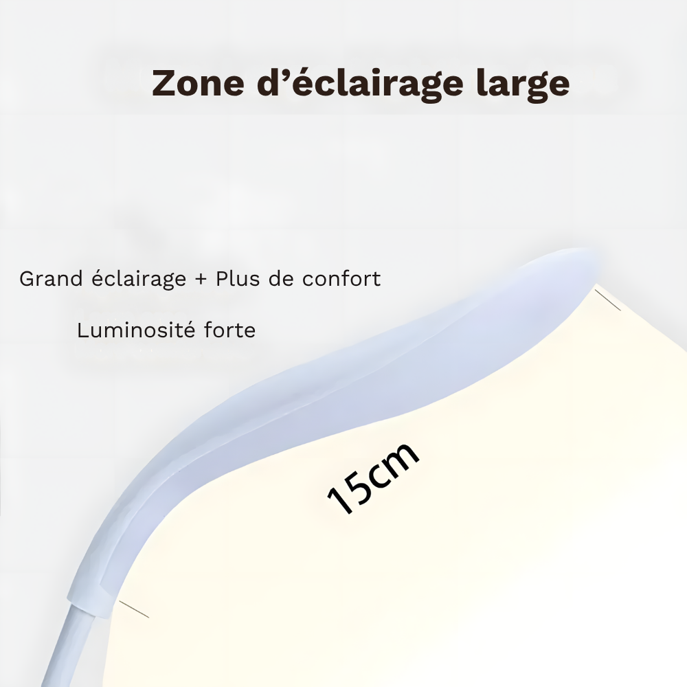 Lampe de bureau LED tactile rechargeable – STUDYA