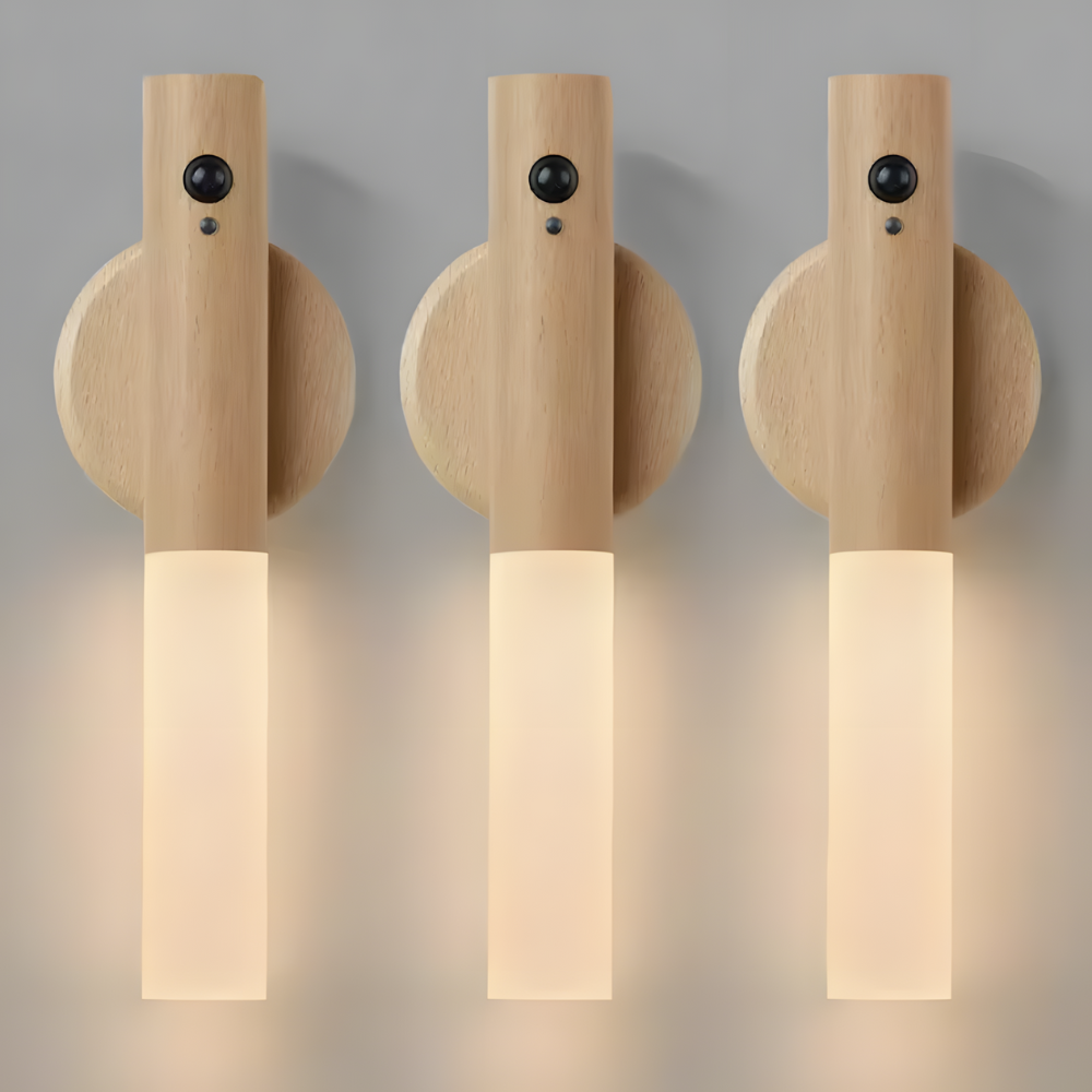 Lampe murale rechargeable à capteur de mouvement – SMARTLUM