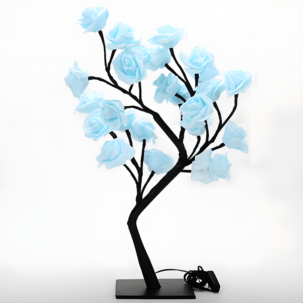 Lampe de chevet Arbre de Roses LED - LUMIROSE