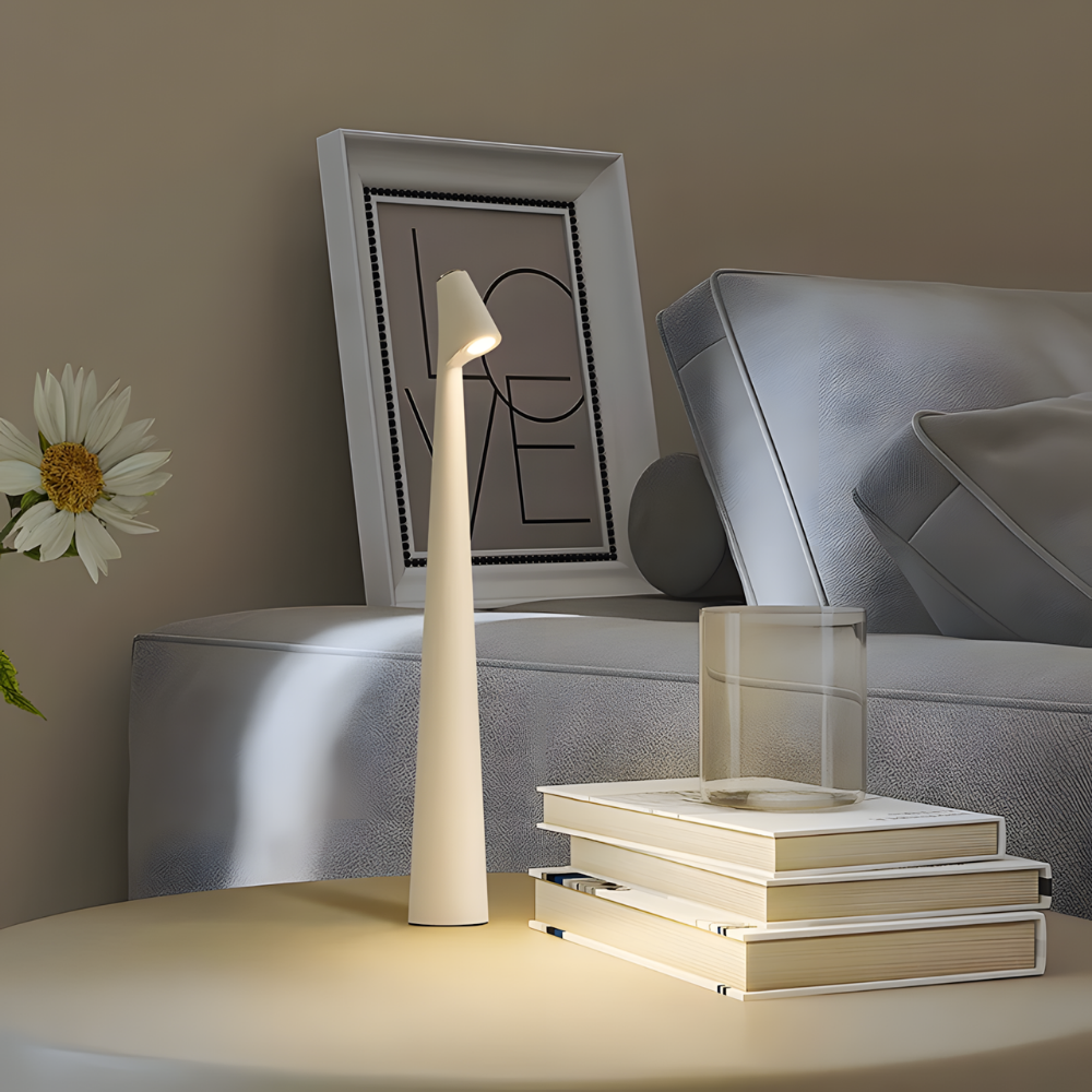 Lampe de chevet réglable LED rechargeable – LUXBERA