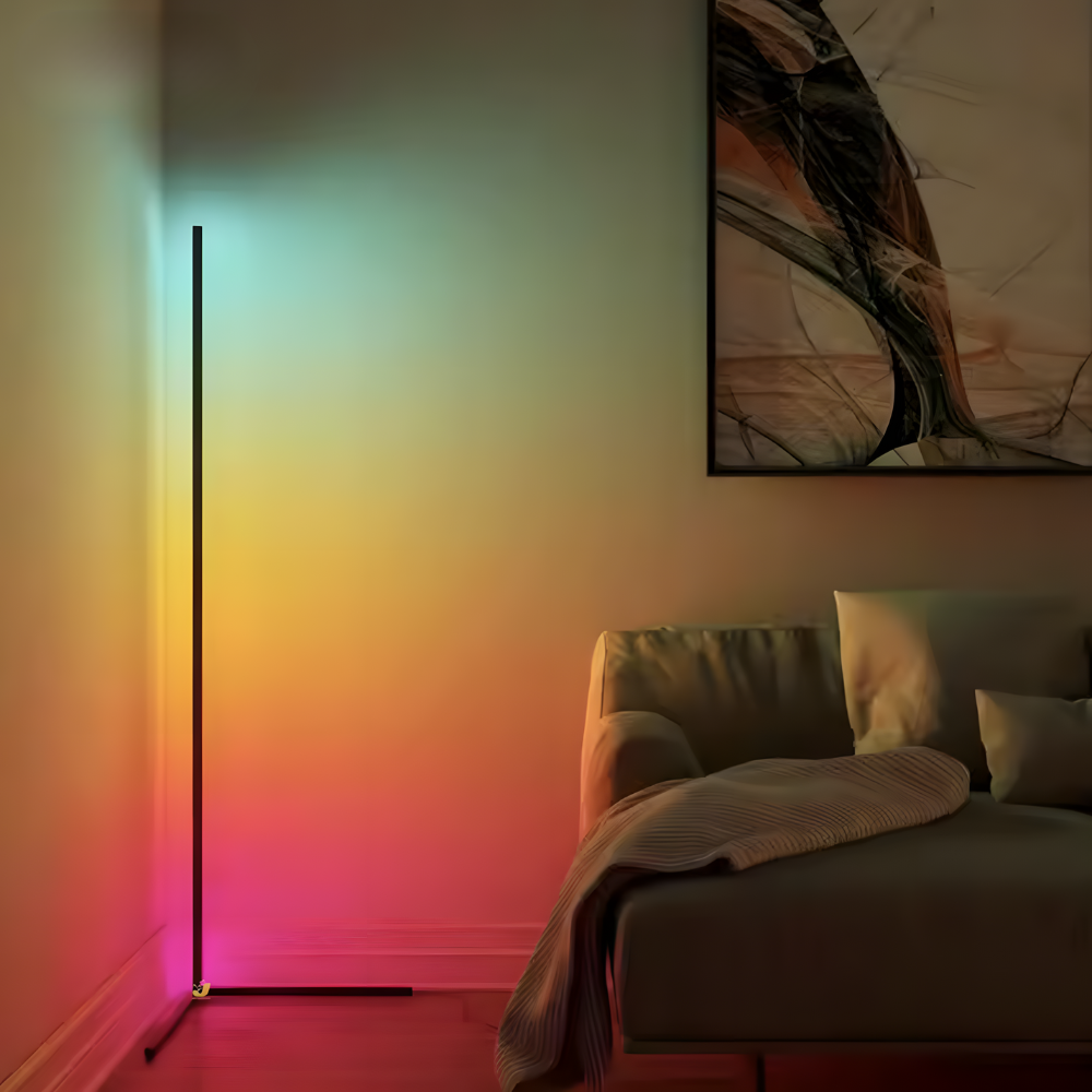 Lampe sur pied d’Ambiance RGB Connectée – LUSYNC