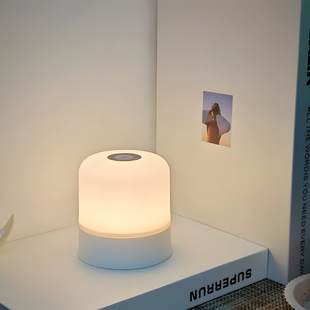 Lampe de chevet LED RGB Tactile & Rechargeable - LUMO