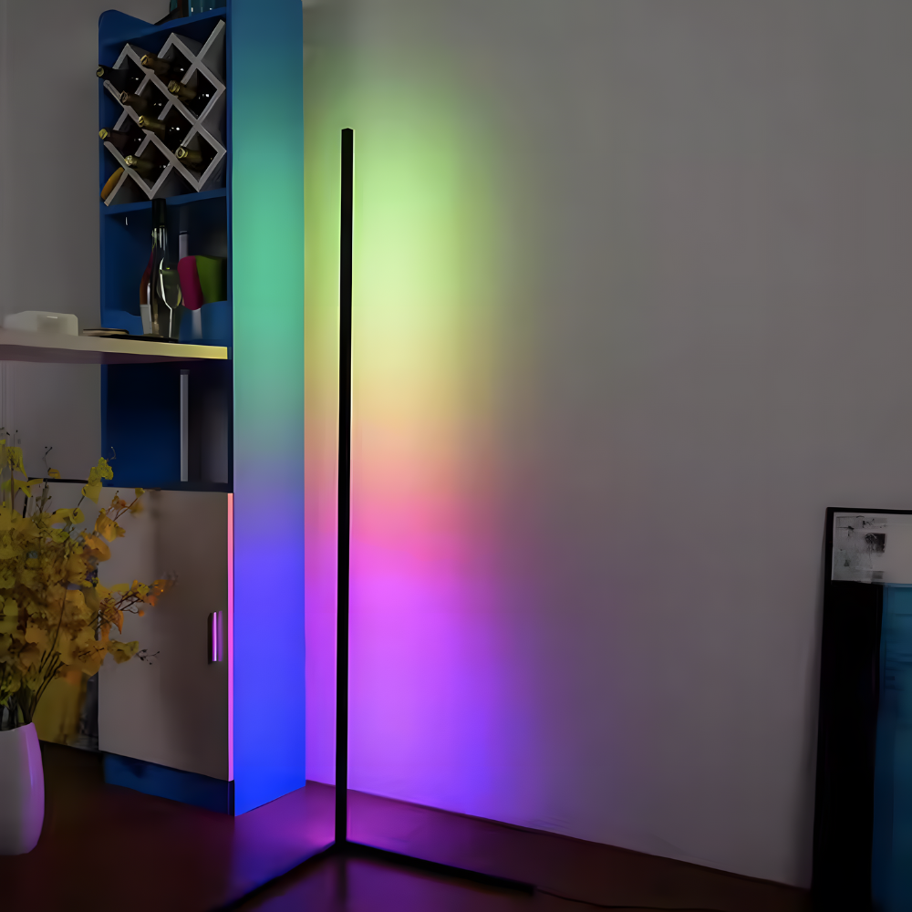 Lampe sur pied d’Ambiance RGB Connectée – LUSYNC