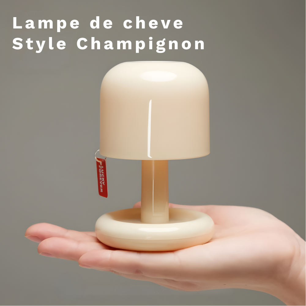 Lampe de chevet LED mini champignon rechargeable – MURA