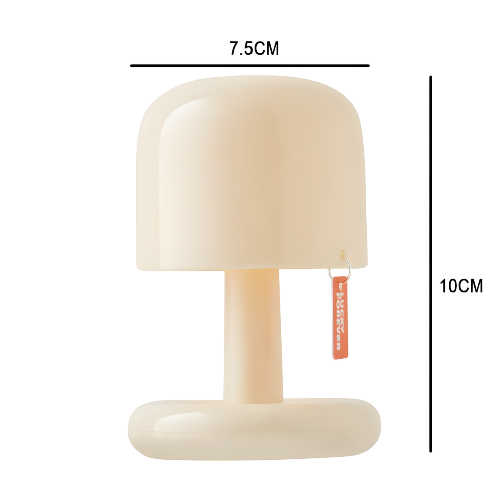 Lampe de chevet LED mini champignon rechargeable – MURA