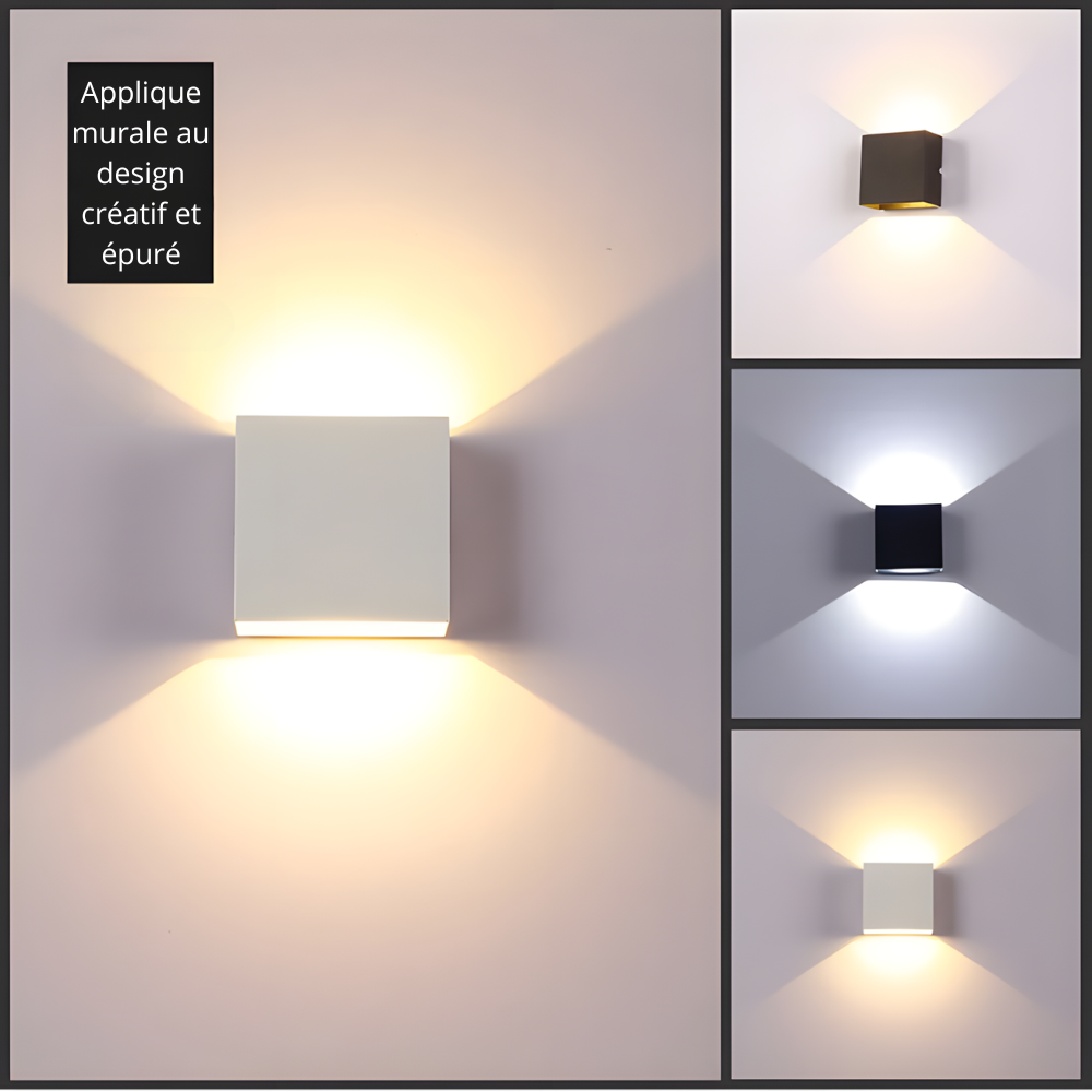 Lampe murale LED moderne et minimaliste – DUOLIA