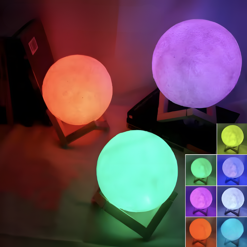 Lampe de chevet Lune LED Mini – LUNYX