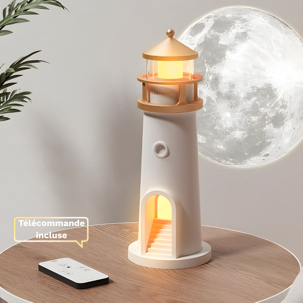 Lampe de chevet phare projecteur lune Bluetooth – SNOORA