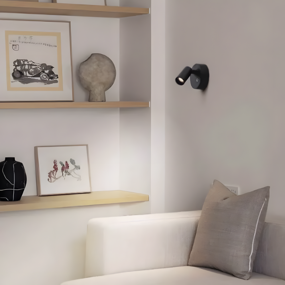 Lampe murale LED rechargeable magnétique tactile – LUMINAIR