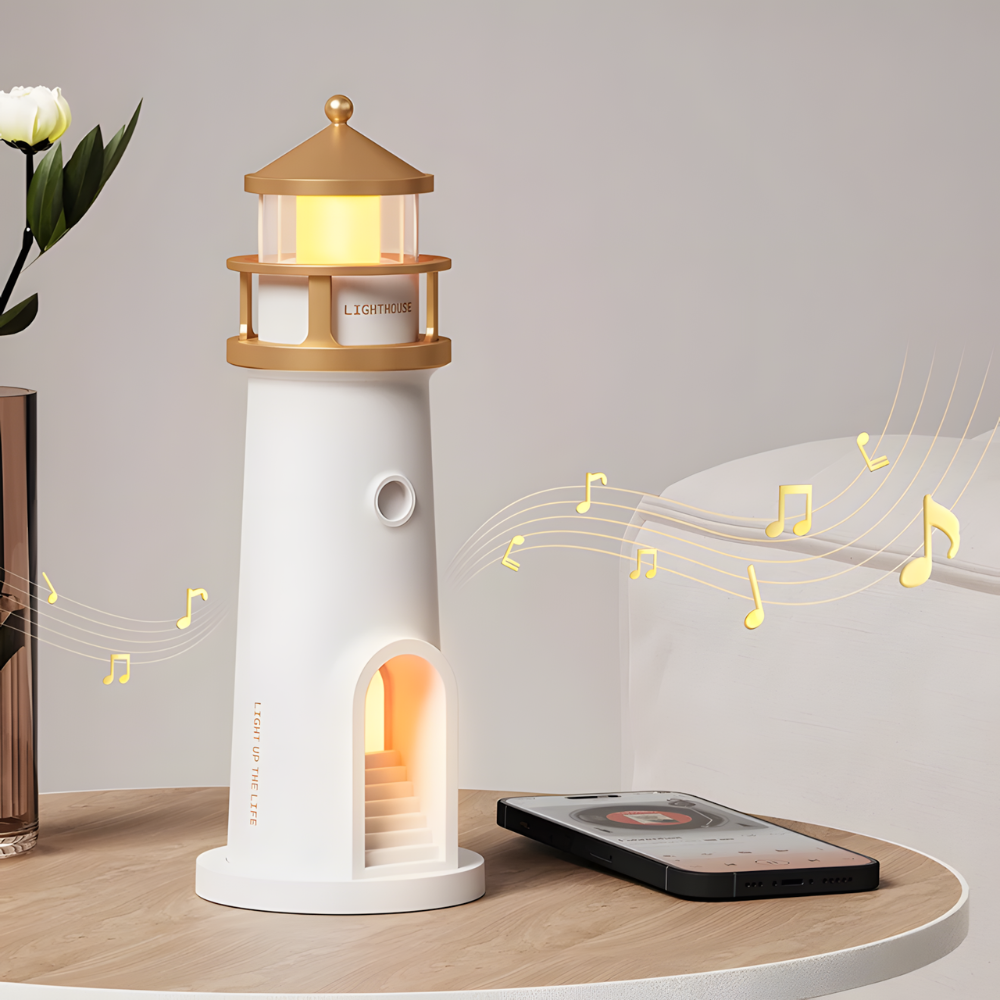 Lampe de chevet phare projecteur lune Bluetooth – SNOORA