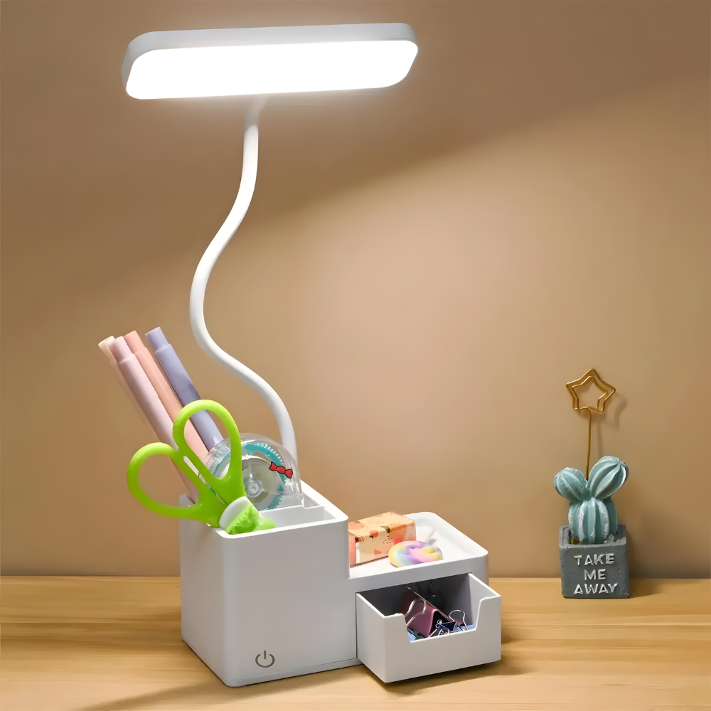 Lampe de Bureau LED Tactile Pliable USB Rechargeable - NORDLI