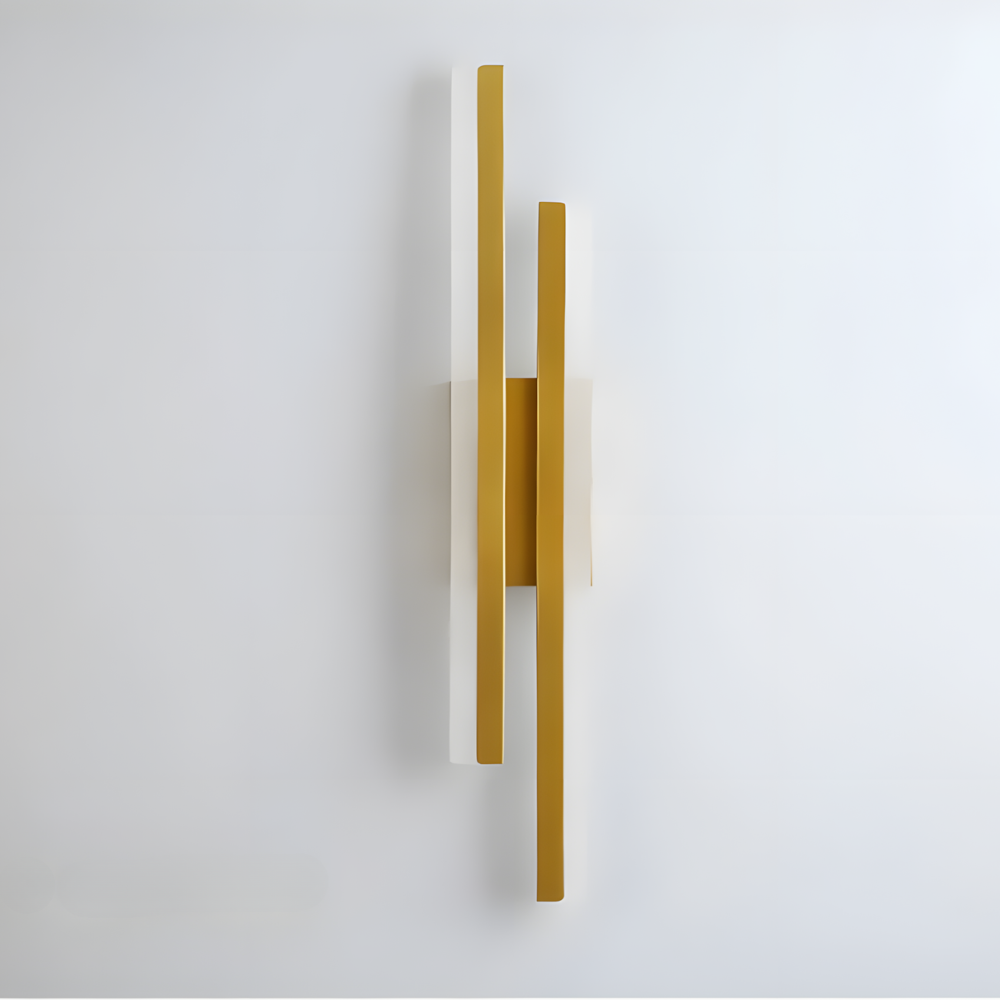Lampe murale LED design cuivre et acrylique – LUNAYA