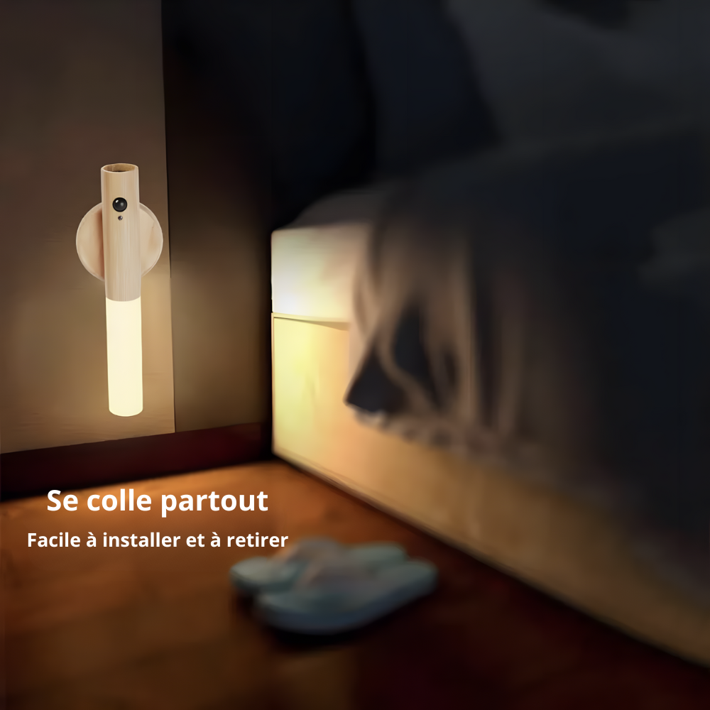 Lampe murale rechargeable à capteur de mouvement – SMARTLUM