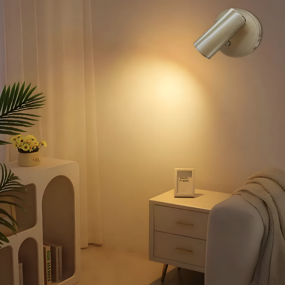 Lampe murale LED rechargeable magnétique tactile – LUMINAIR