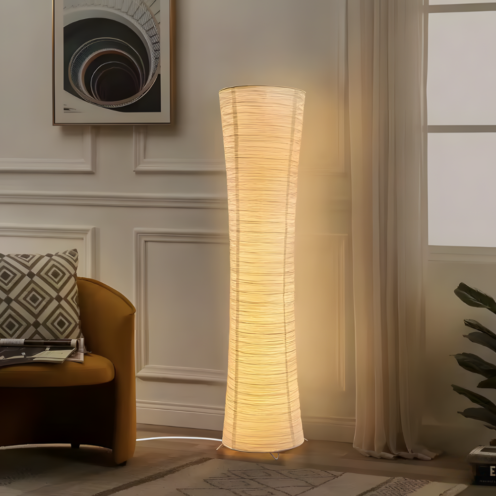 Lampe sur Pied Design Cylindrique – SHIRO