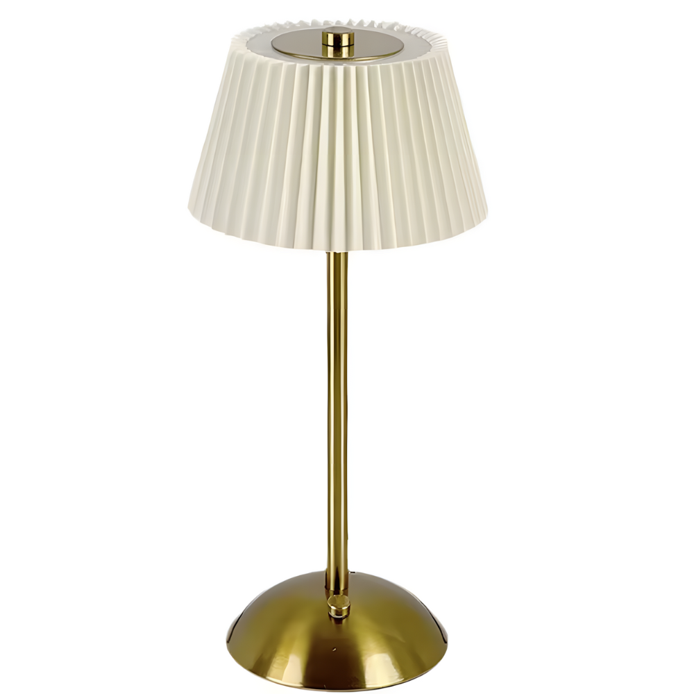 Lampe de chevet sans fil plissée décoratif moderne – VELA