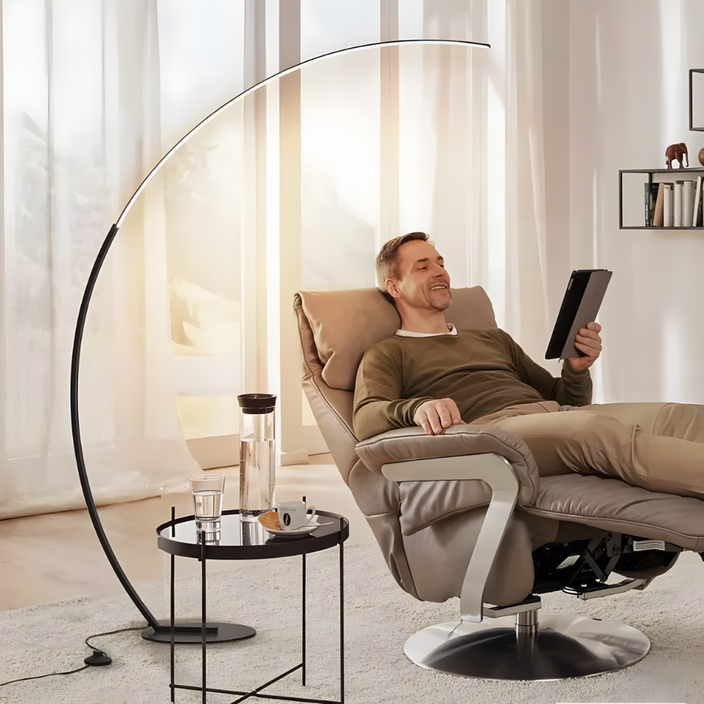 Lampe sur Pied LED Design & Moderne – LUMERA