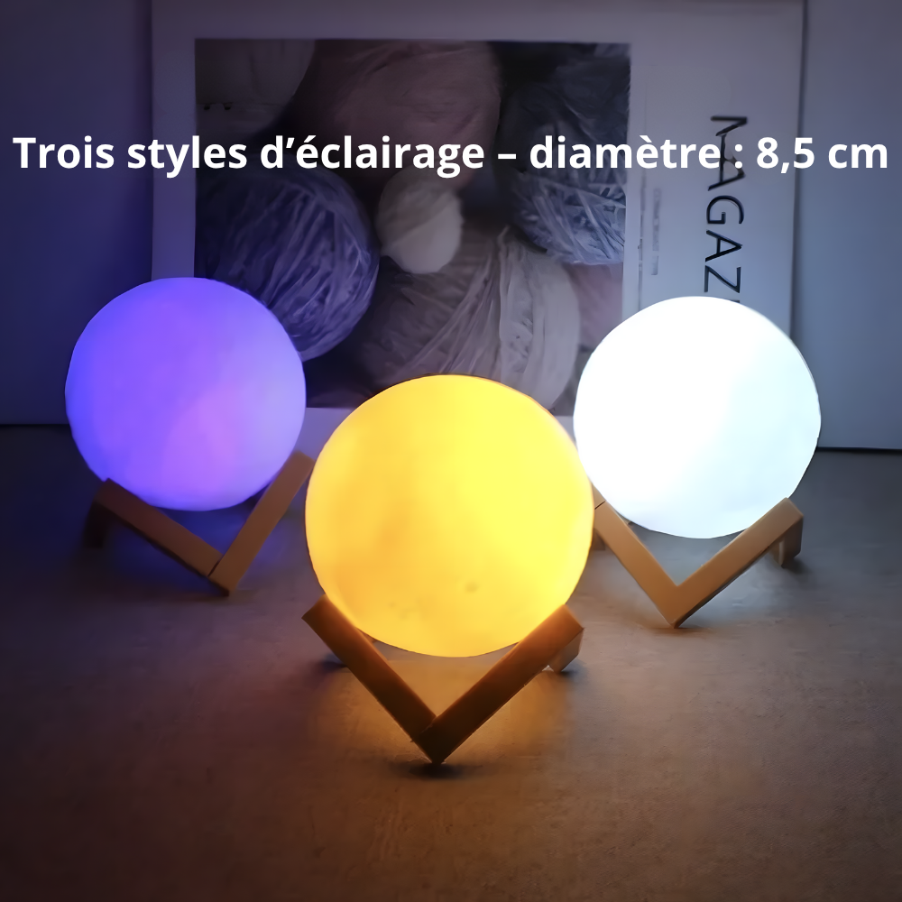 Lampe de chevet Lune LED Mini – LUNYX