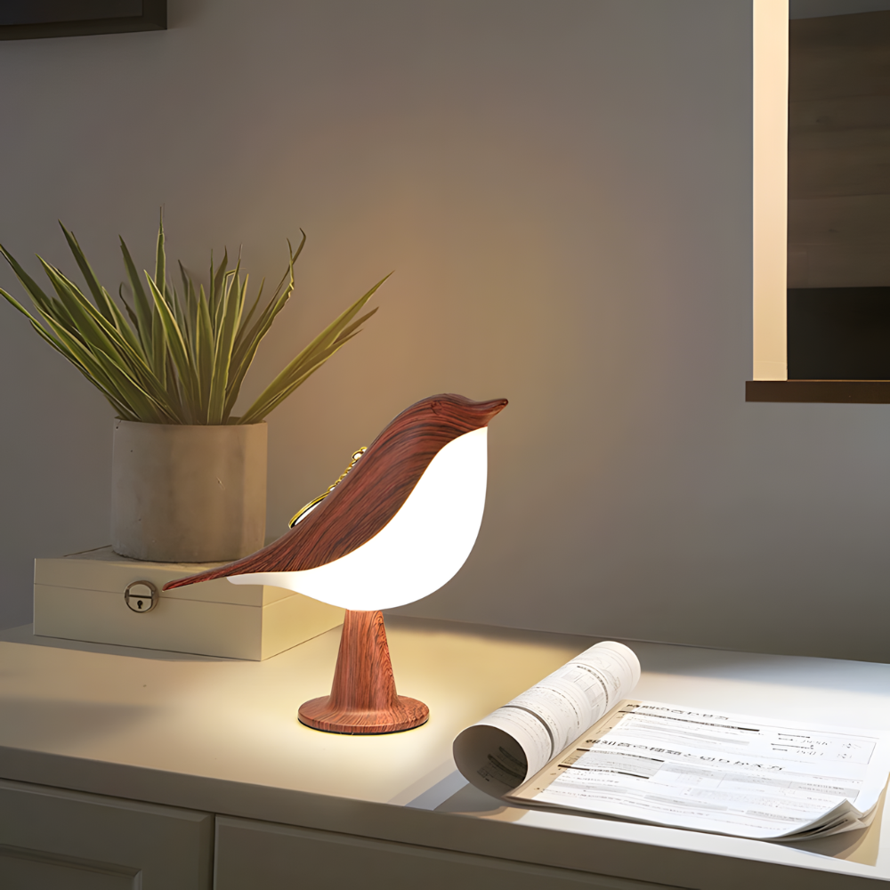Lampe de chevet oiseau tactile LED diffuseurs d'huiles sans fil – JARA
