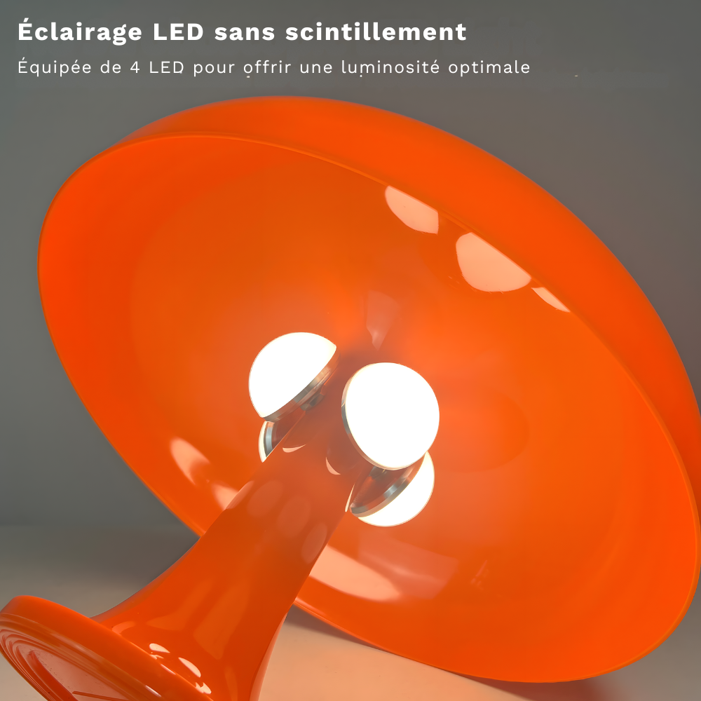 Lampe de chevet design champignon danois moderne – KEMINA