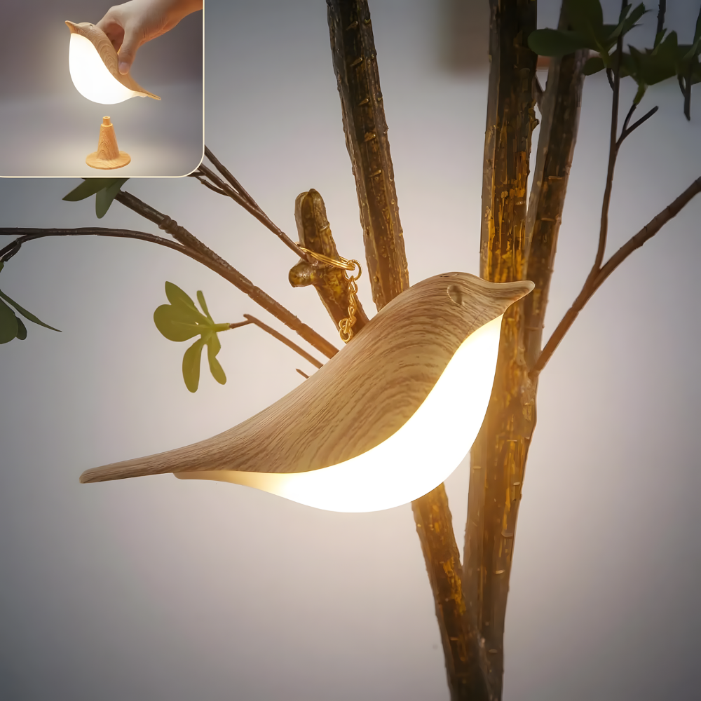 Lampe de chevet oiseau tactile LED diffuseurs d'huiles sans fil – JARA