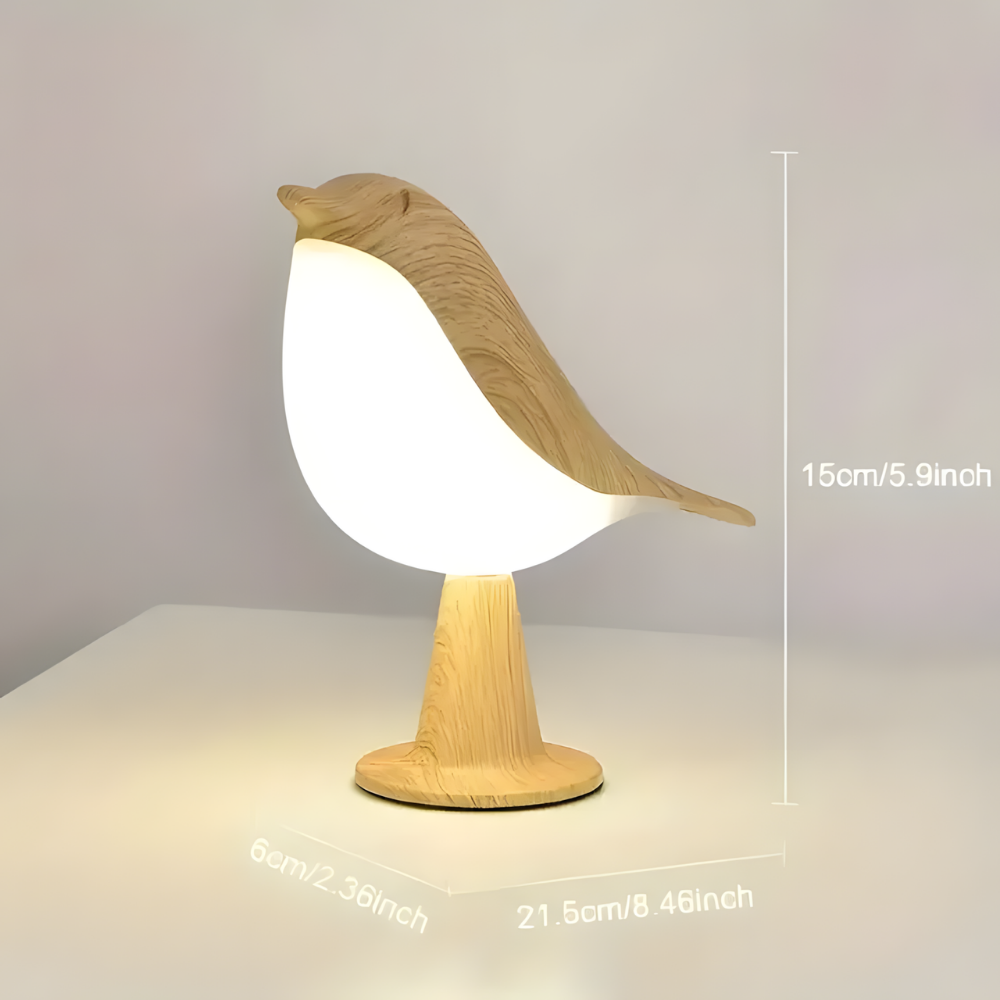Lampe de chevet oiseau tactile LED diffuseurs d'huiles sans fil – JARA