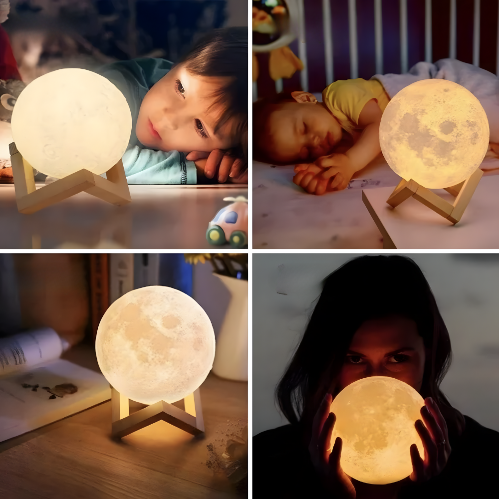 Lampe de chevet Lune LED Mini – LUNYX