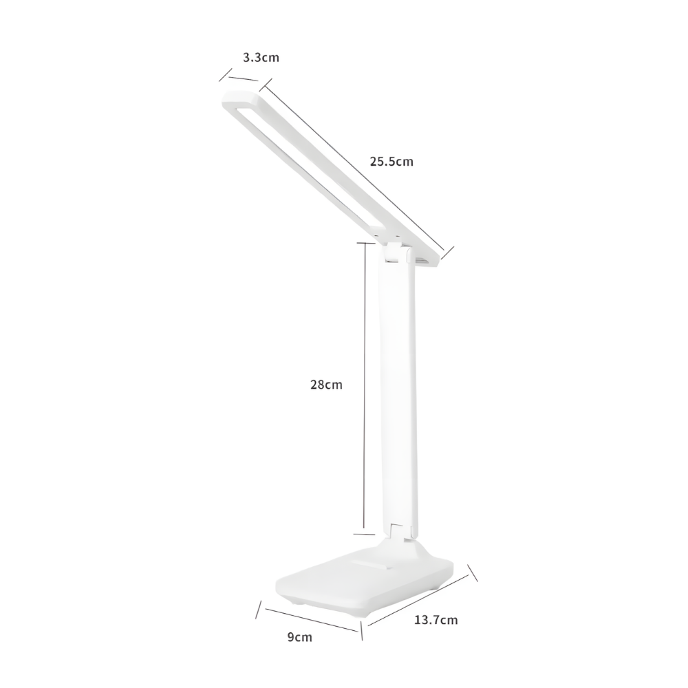 Lampe de bureau LED tactile réglable USB – VIKA