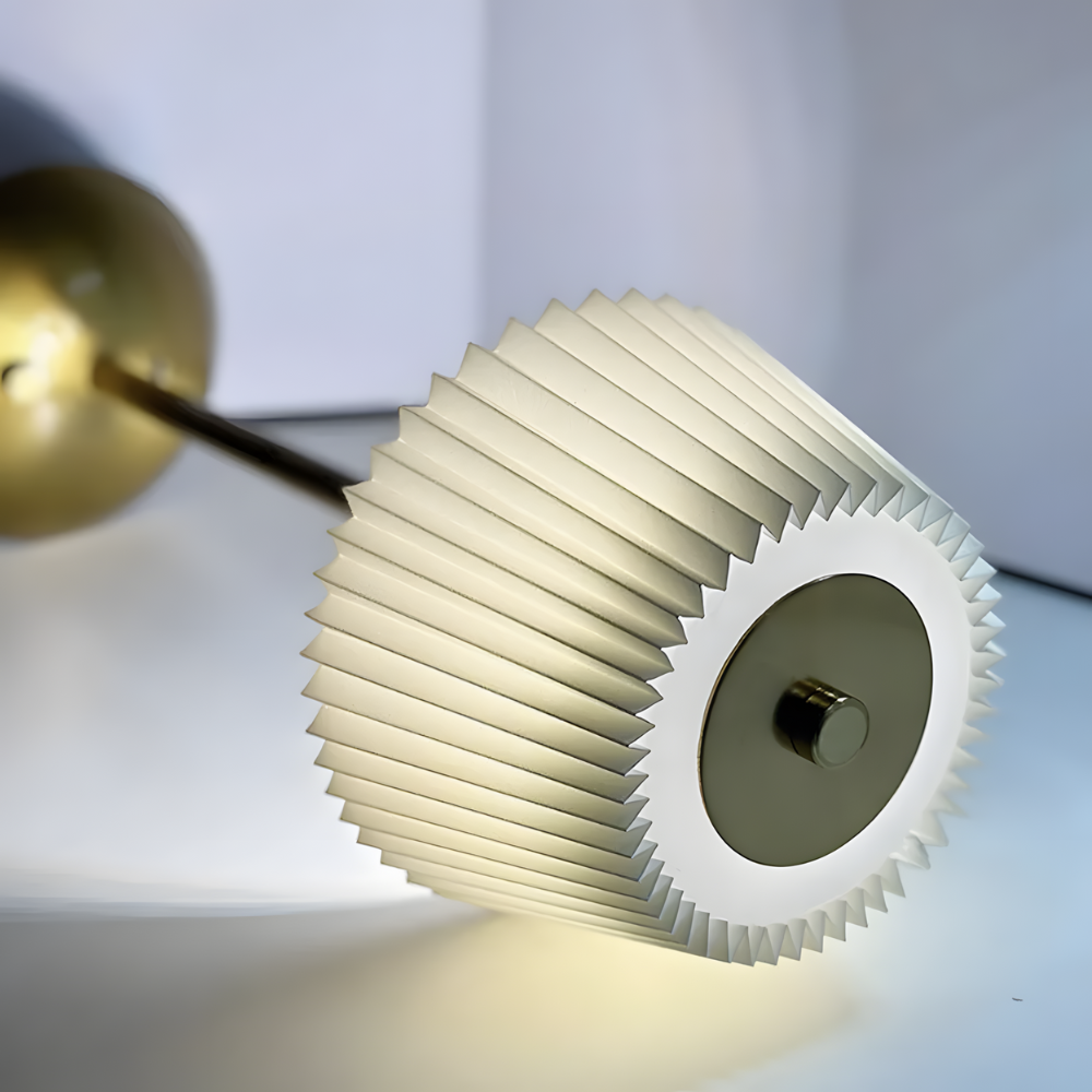 Lampe de chevet sans fil plissée décoratif moderne – VELA