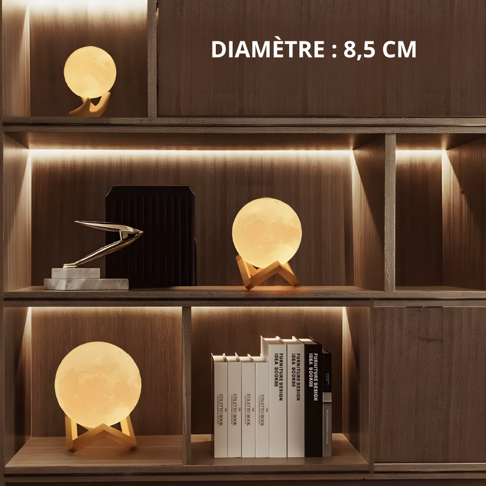 Lampe de chevet Lune LED Mini – LUNYX