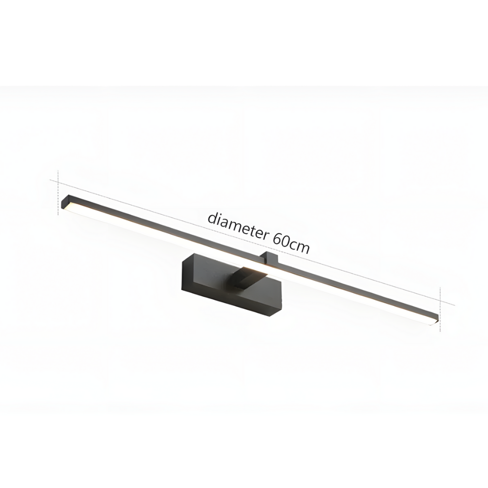 Lampe murale LED Blanc 5500K applique pour salle de bain & miroir – LUMAR