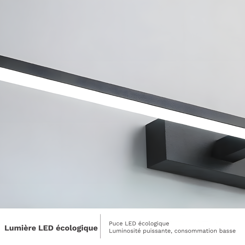 Lampe murale LED Blanc 5500K applique pour salle de bain & miroir – LUMAR