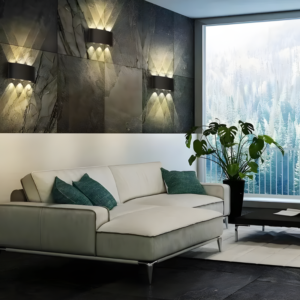 Lampe Murale LED moderne applique intérieur & extérieur - VAGG