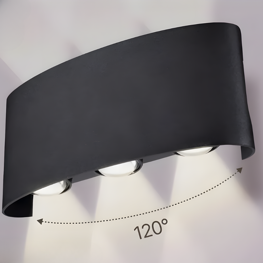 Lampe Murale LED moderne applique intérieur & extérieur - VAGG