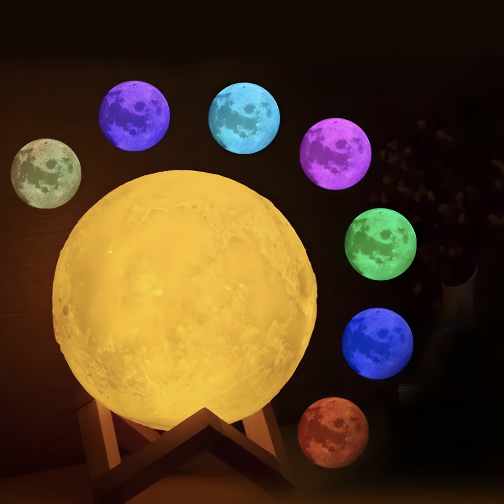 Lampe de chevet Lune LED Mini – LUNYX