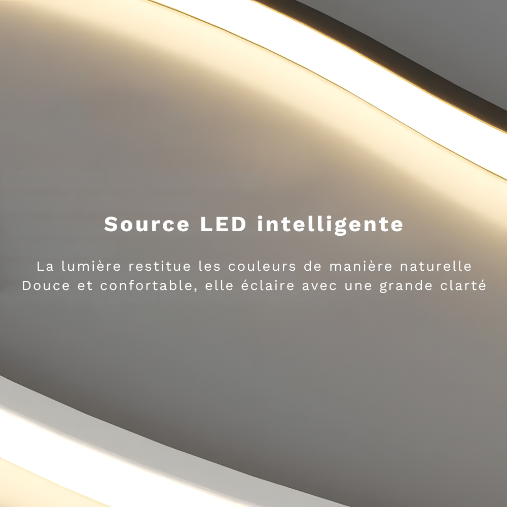 Lampe murale LED design moderne applique murale déco intérieure - LYSEBAND