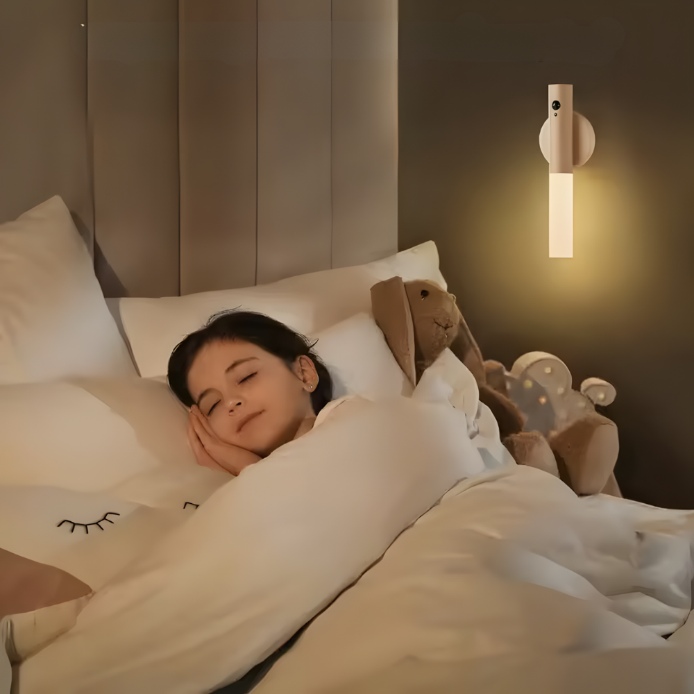 Lampe murale rechargeable à capteur de mouvement – SMARTLUM