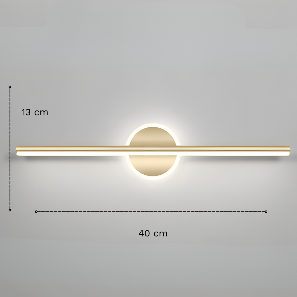 Lampe Murale LED applique pour salle de bain, salon éclairage moderne - LUXIA