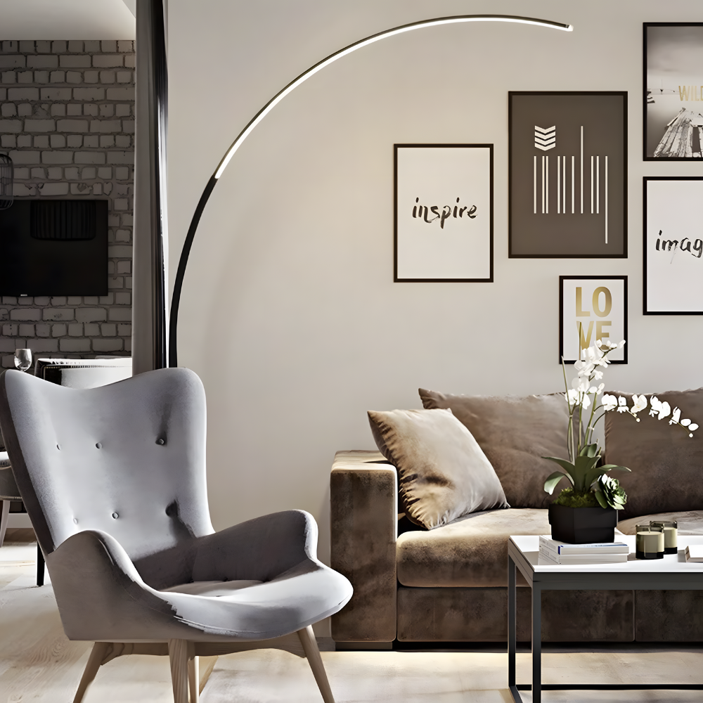Lampe sur Pied LED Design & Moderne – LUMERA