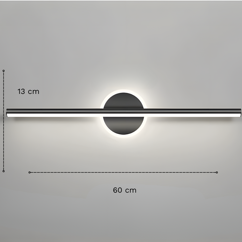 Lampe Murale LED applique pour salle de bain, salon éclairage moderne - LUXIA