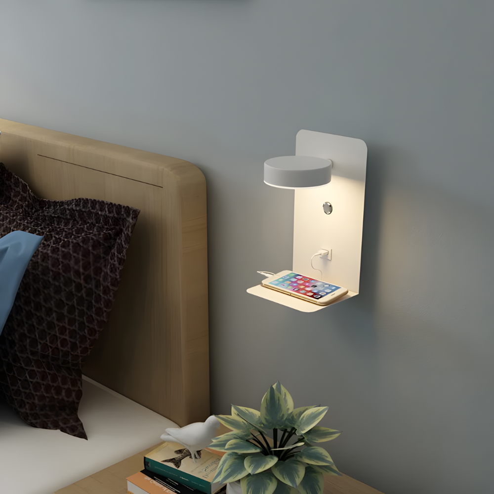 Lampe murale LED applique avec port USB – NIKAVA