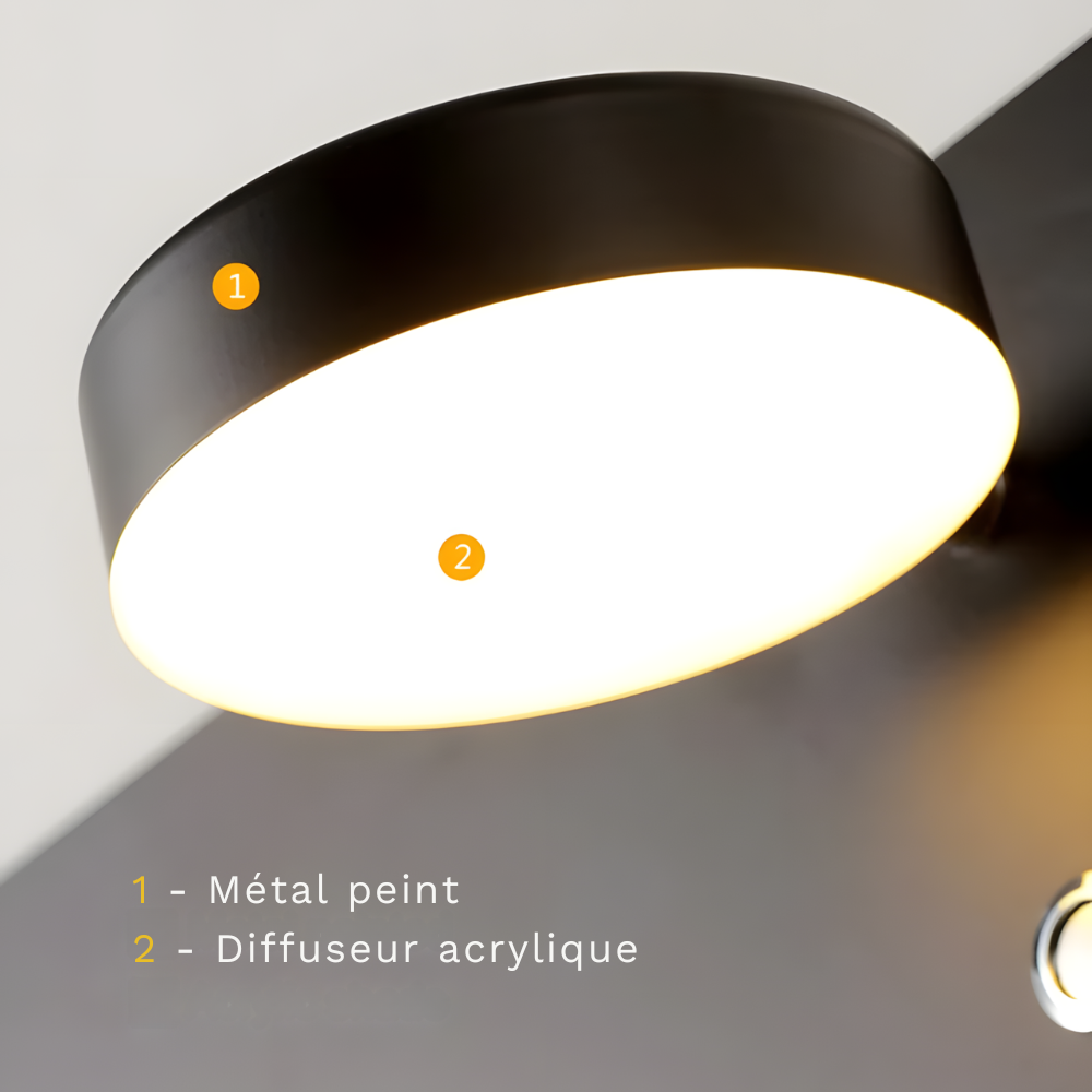 Lampe murale LED applique avec port USB – NIKAVA