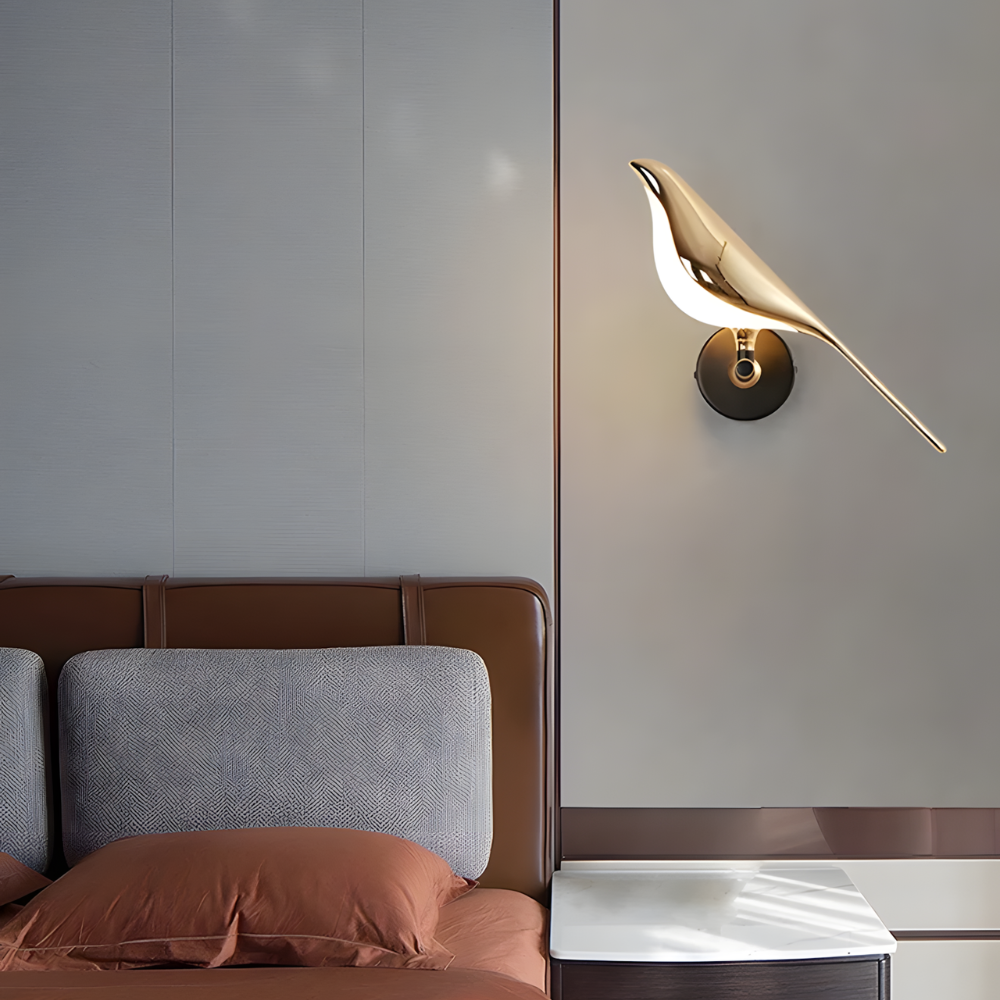 Lampe murale LED applique en forme oiseau nordique décorative – SKYRA