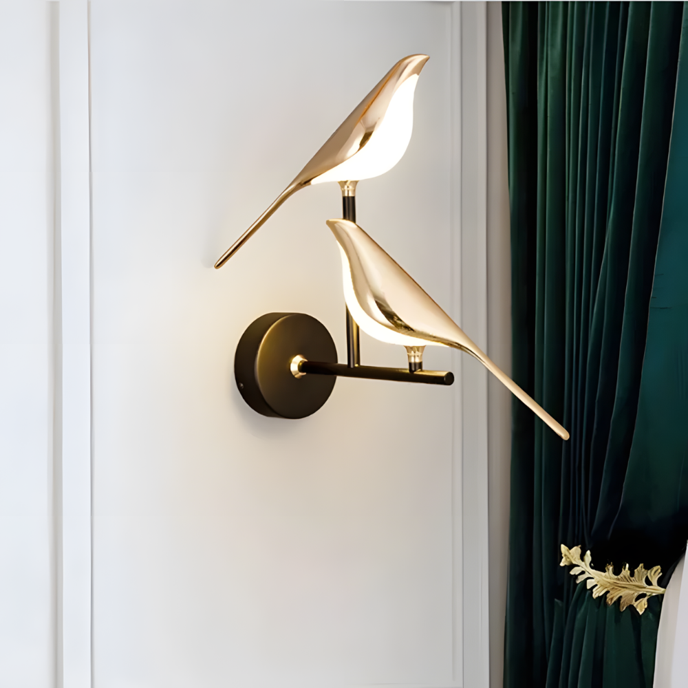 Lampe murale LED applique en forme oiseau nordique décorative – SKYRA