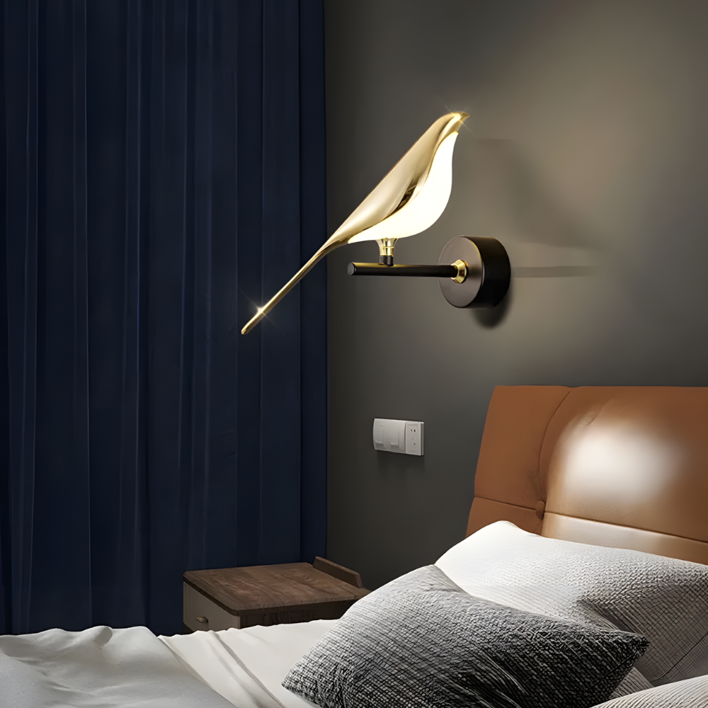 Lampe murale LED applique en forme oiseau nordique décorative – SKYRA