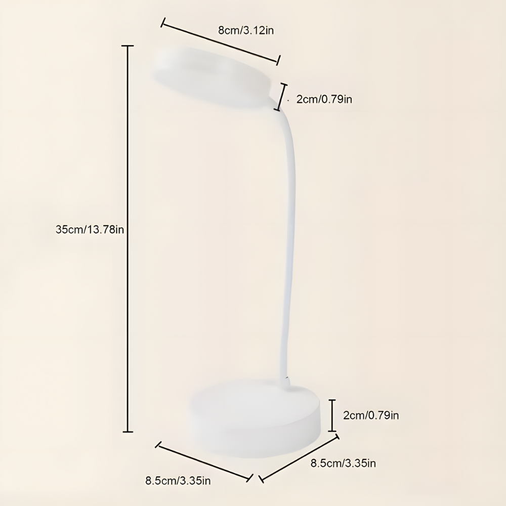 Lampe de Bureau Pliable & Rechargeable - FLEXIA