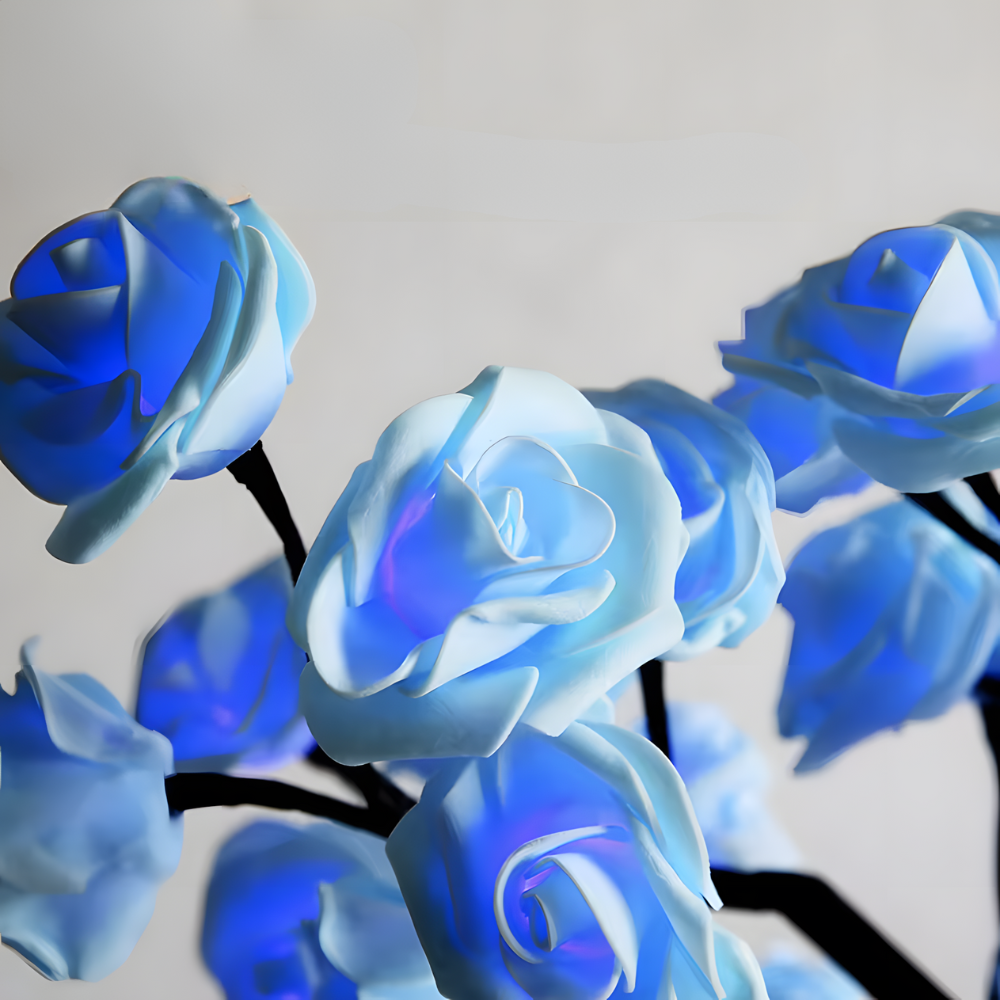 Lampe de chevet Arbre de Roses LED - LUMIROSE