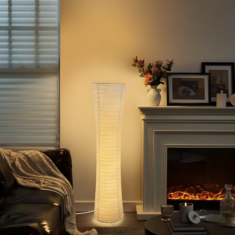 Lampe sur Pied Design Cylindrique – SHIRO