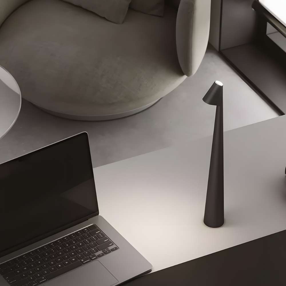 Lampe de chevet réglable LED rechargeable – LUXBERA